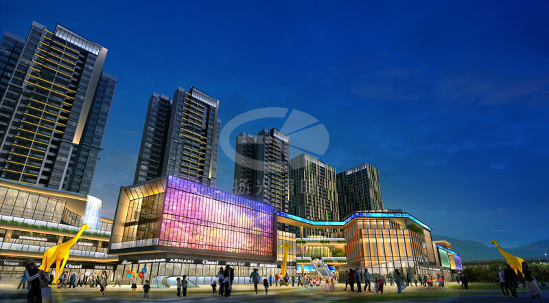 商業(yè)廣場(chǎng)夜景照明設(shè)計(jì) 商業(yè)廣場(chǎng)夜景照明設(shè)計(jì)
