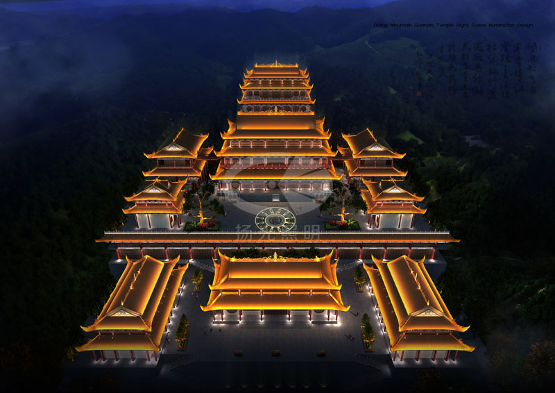 古建筑亮化設計